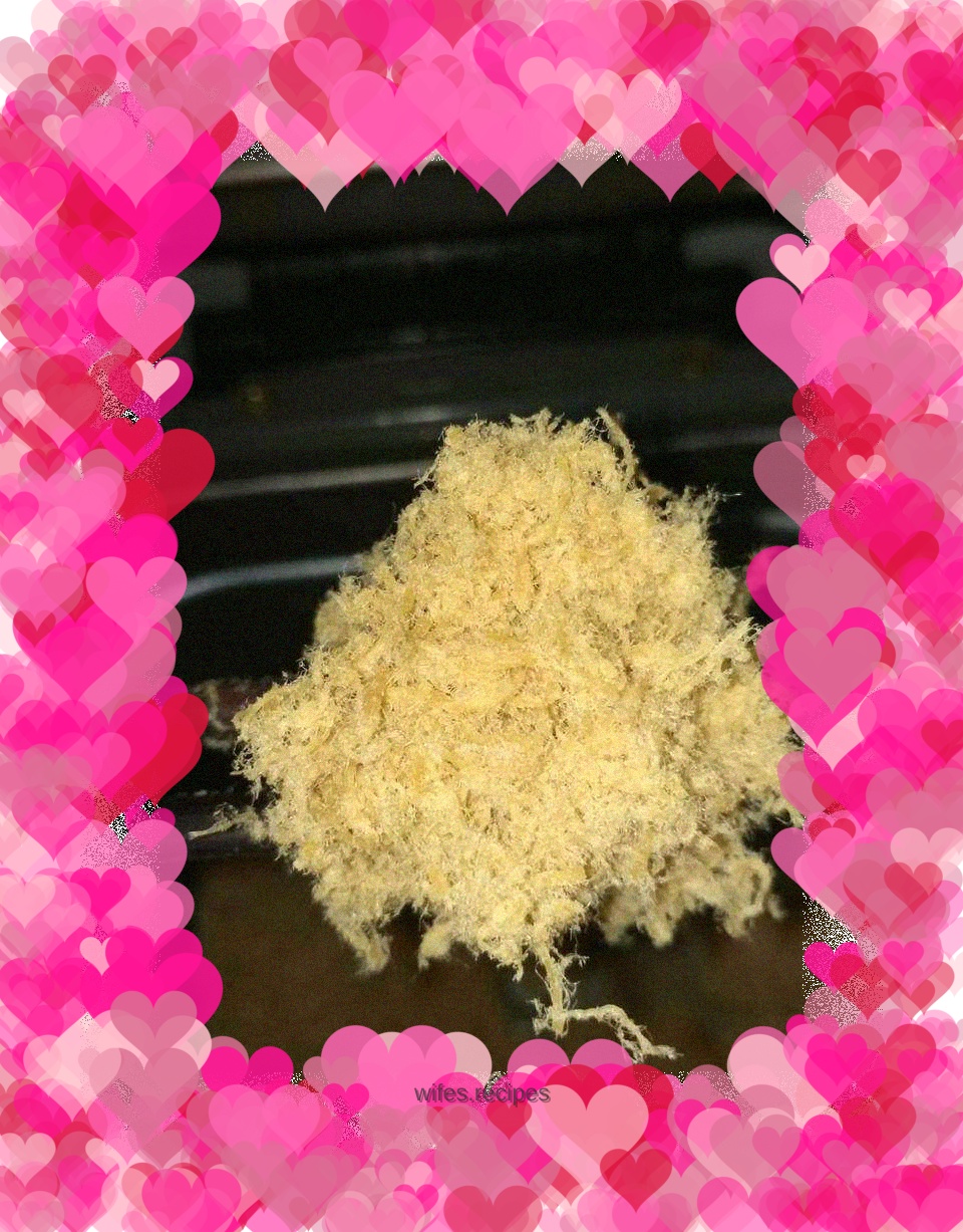 Delicious pork floss