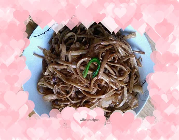 Dry pot tea tree mushroom