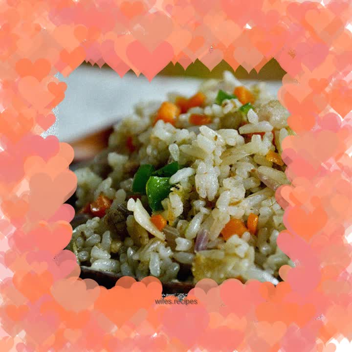 Shopee Three Vegetables and Ginger Wine Fried Rice