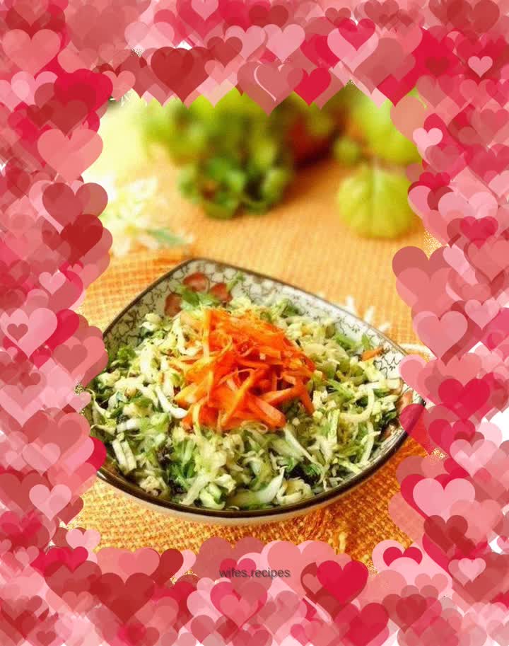 Mixed olives, vegetables, bitter chrysanthemums