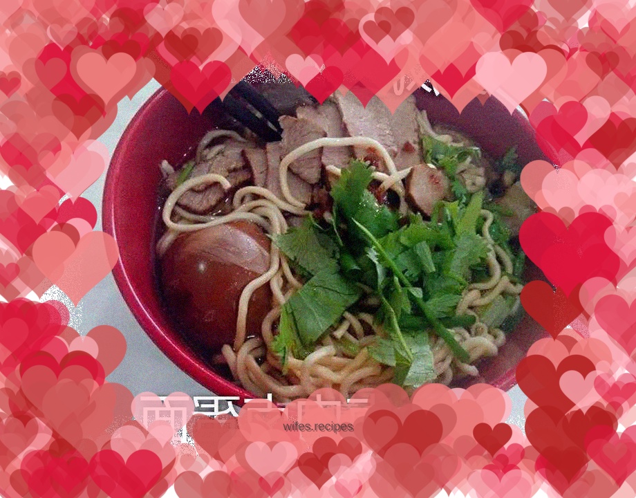 Super delicious braised pork noodles