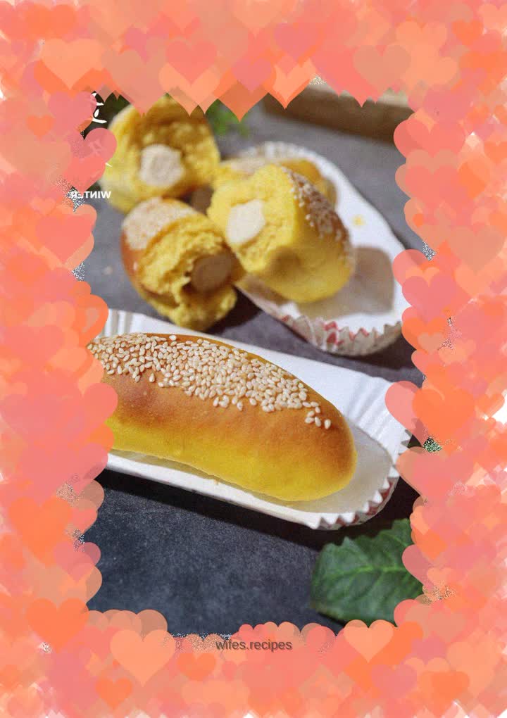 Pumpkin Sesame Chicken Bread