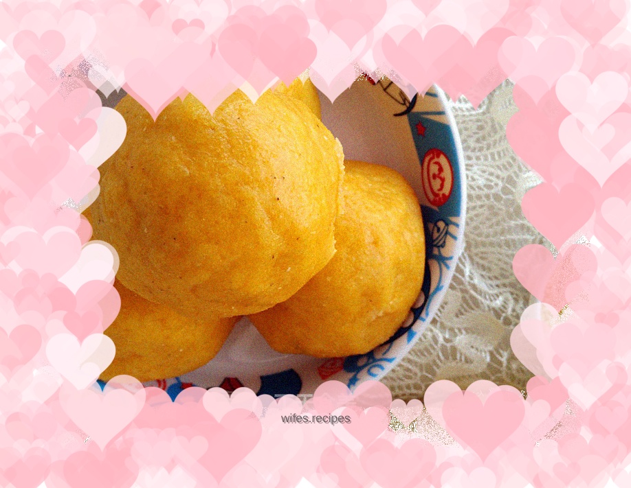 Corn flour steamed buns