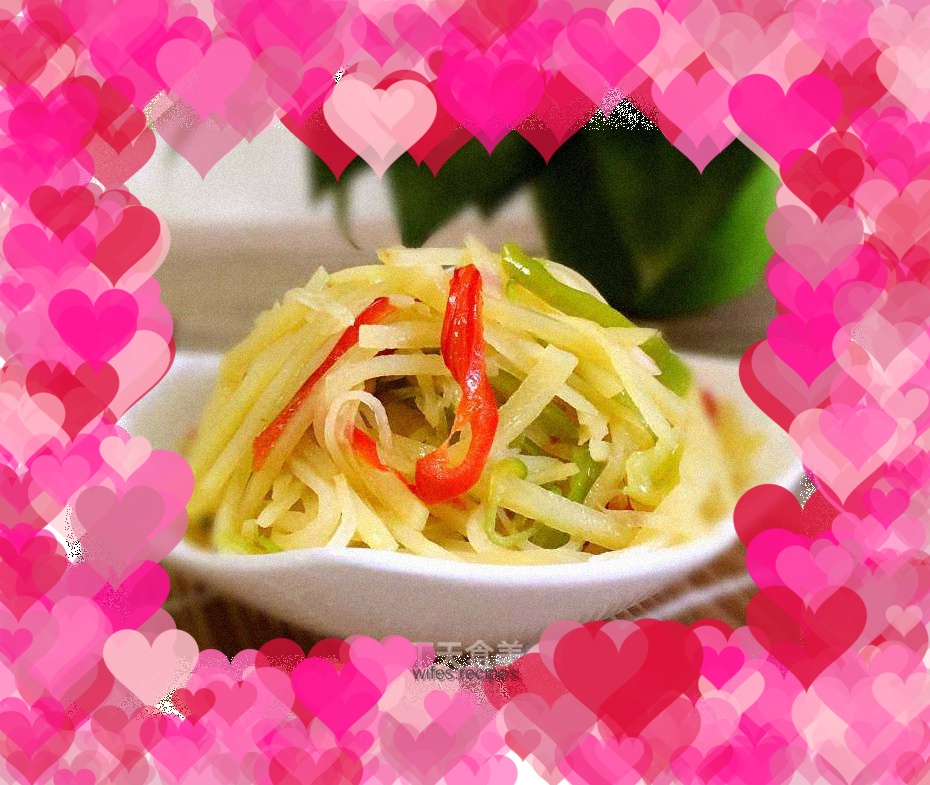 Hot and sour potato shreds