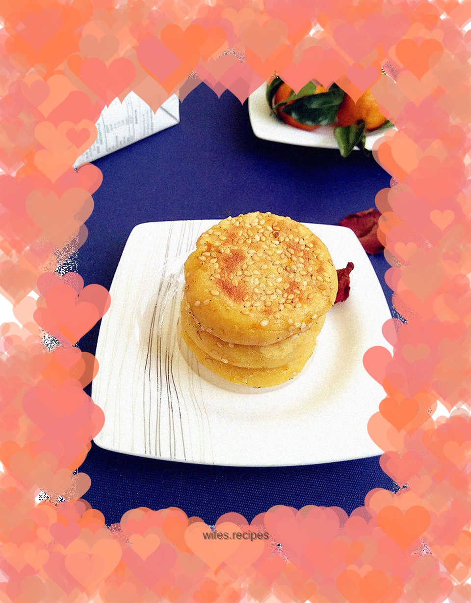 Milk Pumpkin and Sesame Cookies