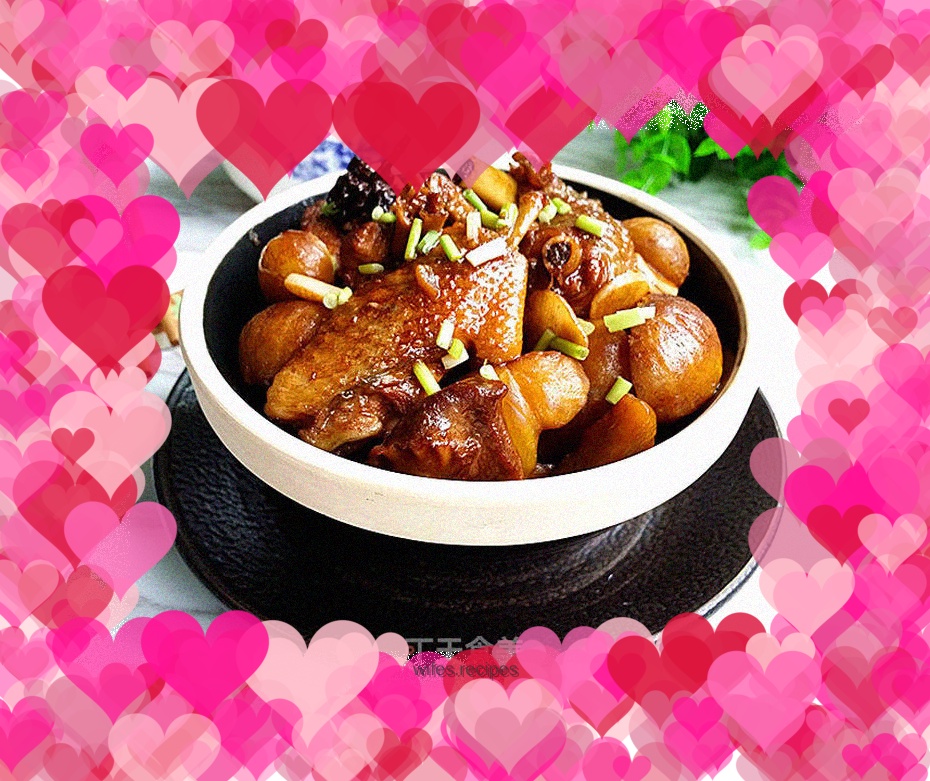 Chestnut roasted chicken