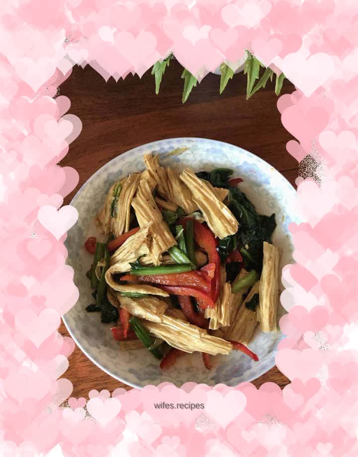 Spinach and Bean Curd