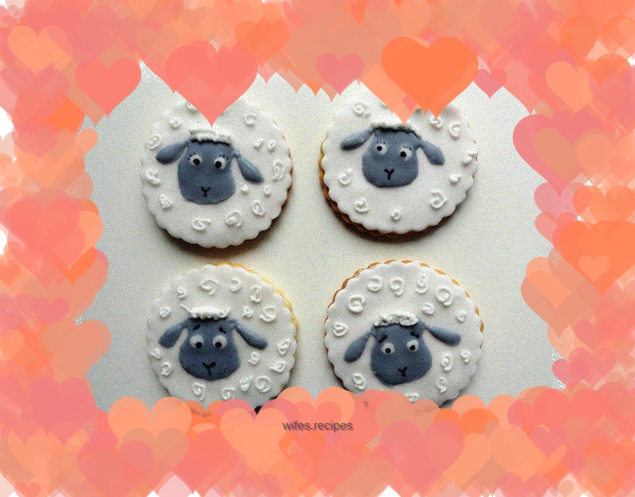 Cute cookies for the Year of the Sheep