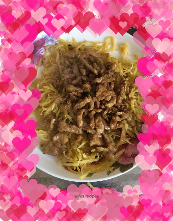 Crispy Potato Shredded Pork