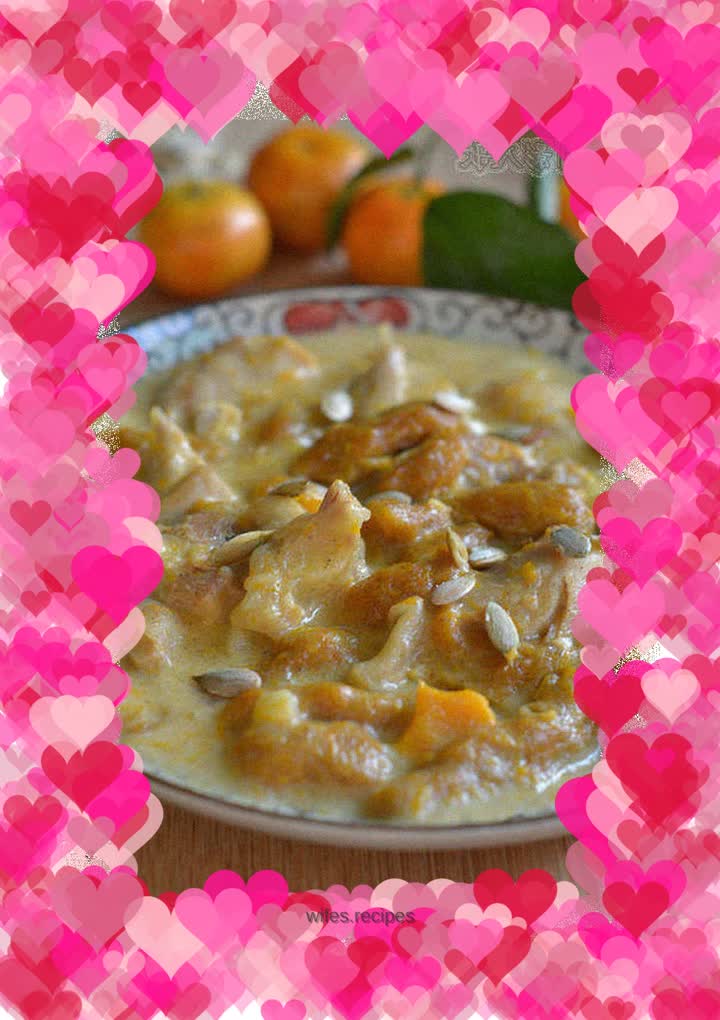 【Cheese Pumpkin Chicken】----A new way to eat chicken in the New Year
