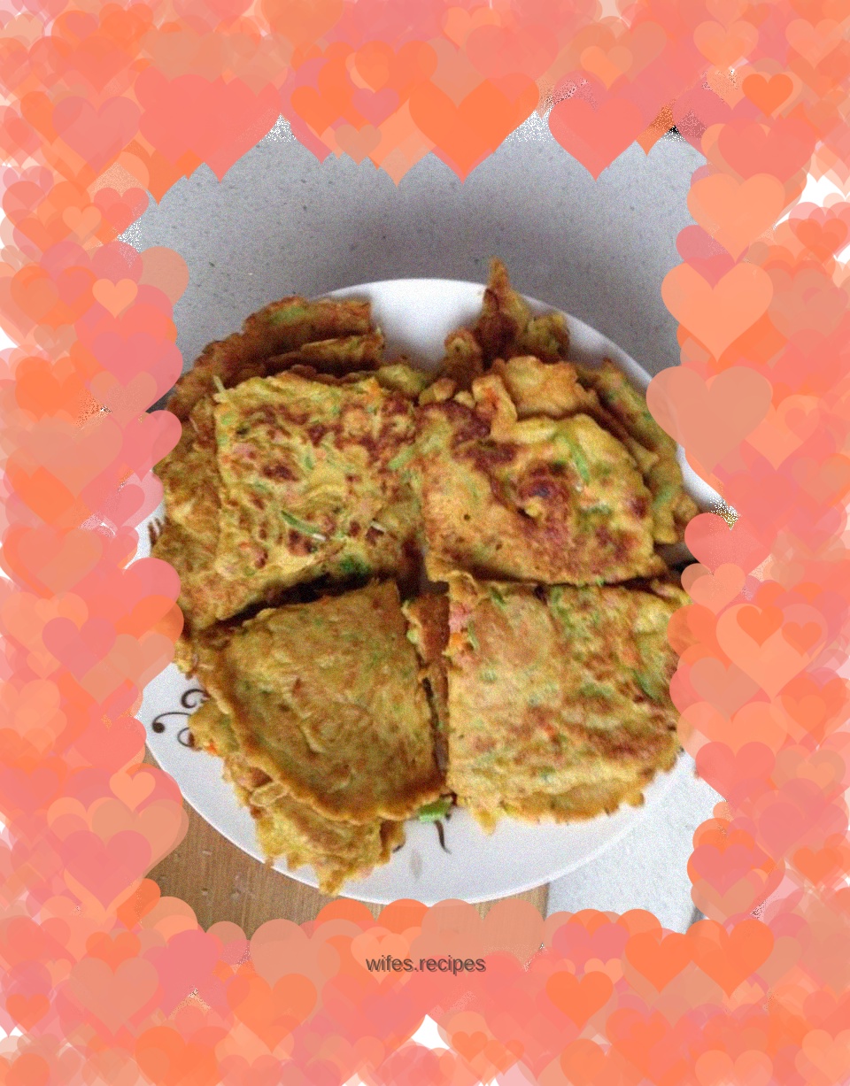 Melon and Egg Pancake