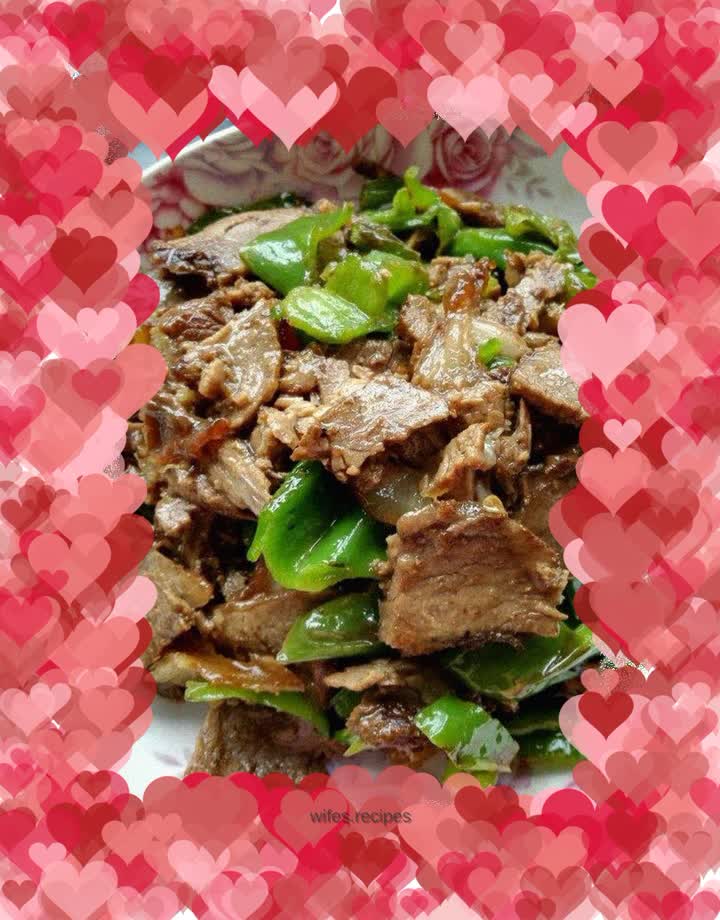 Beginner's Kitchen Green Pepper Beef
