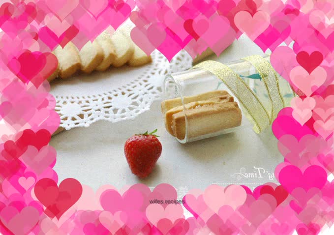 Almond Vanilla Shortbread