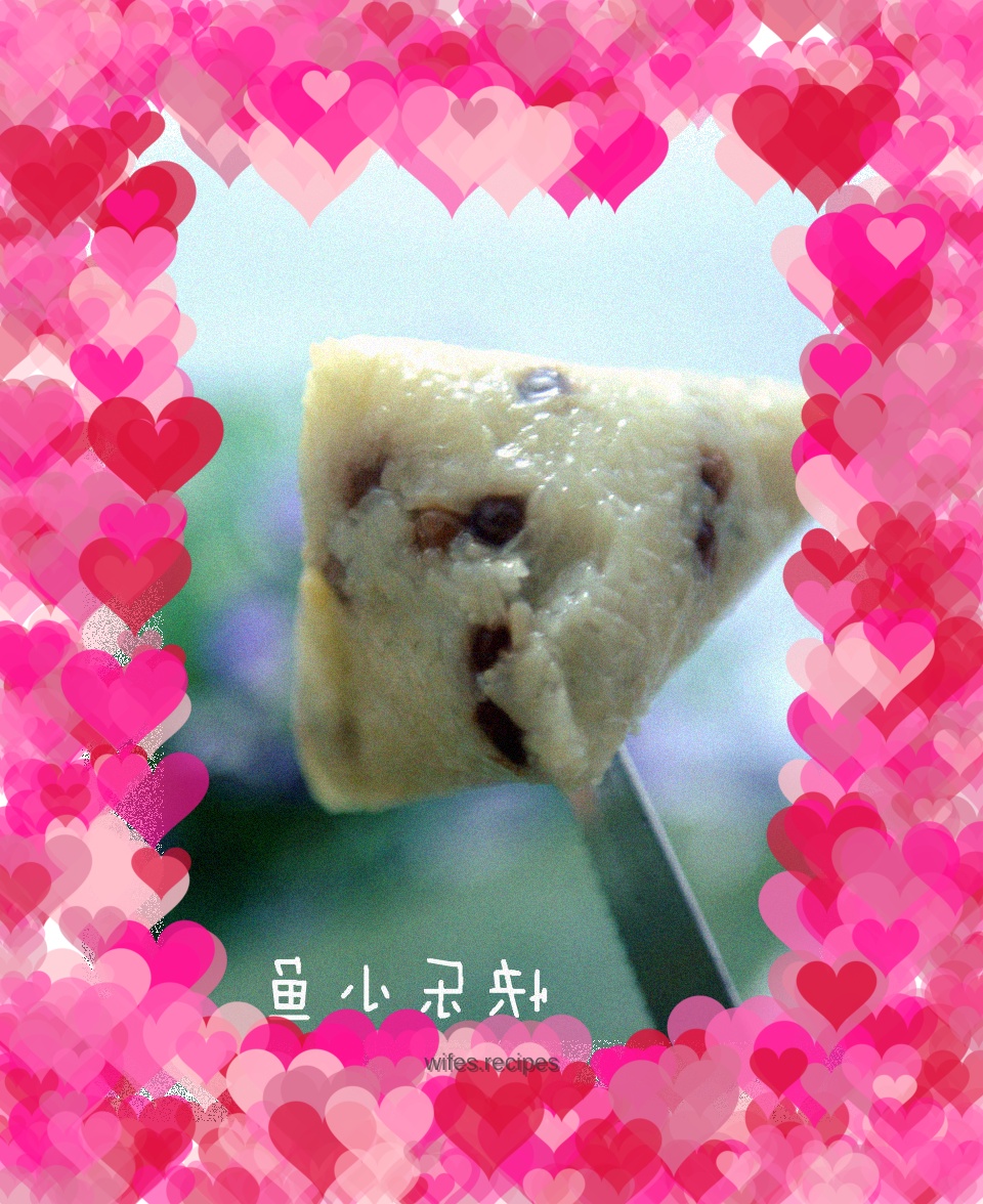 Red bean rice dumplings----delicious and not greasy