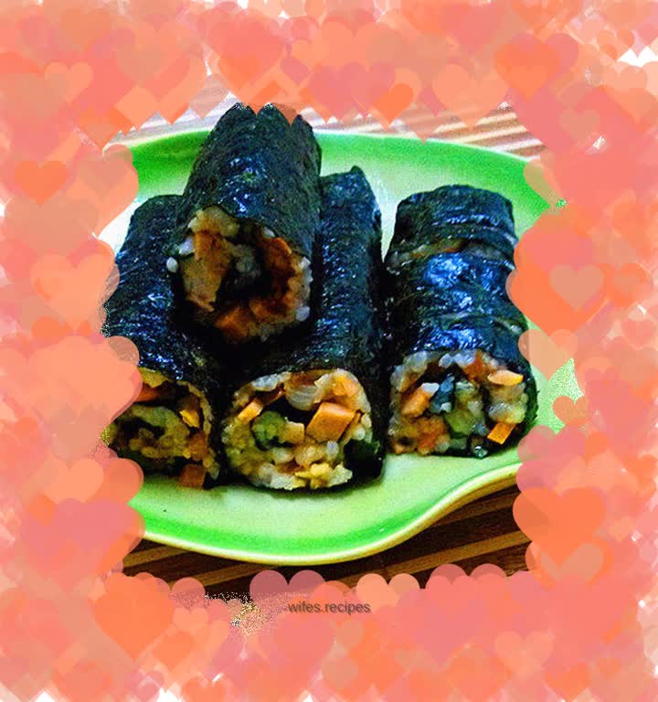 Sushi--simple ingredients can be made at any time