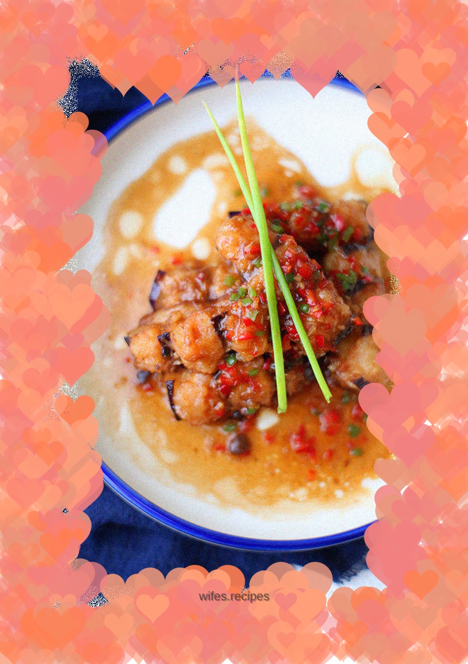 Stuffed Eggplant with Baihua