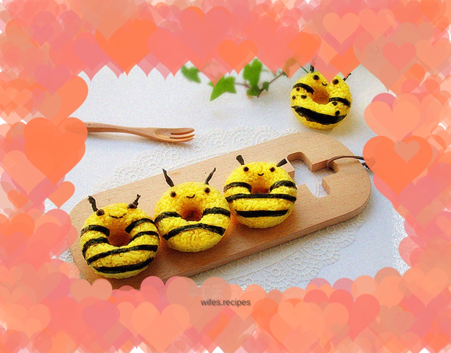 Little Bee Donut Rice Ball