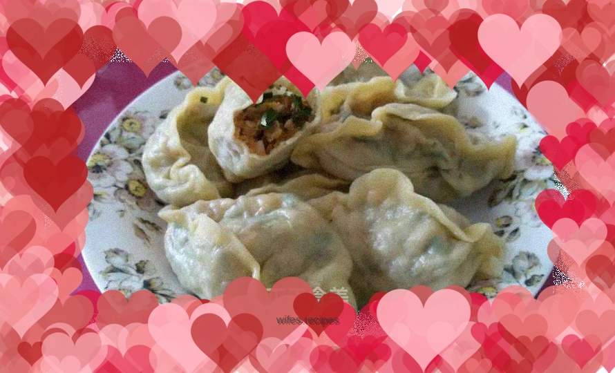 Steamed dumplings with chives and vermicelli