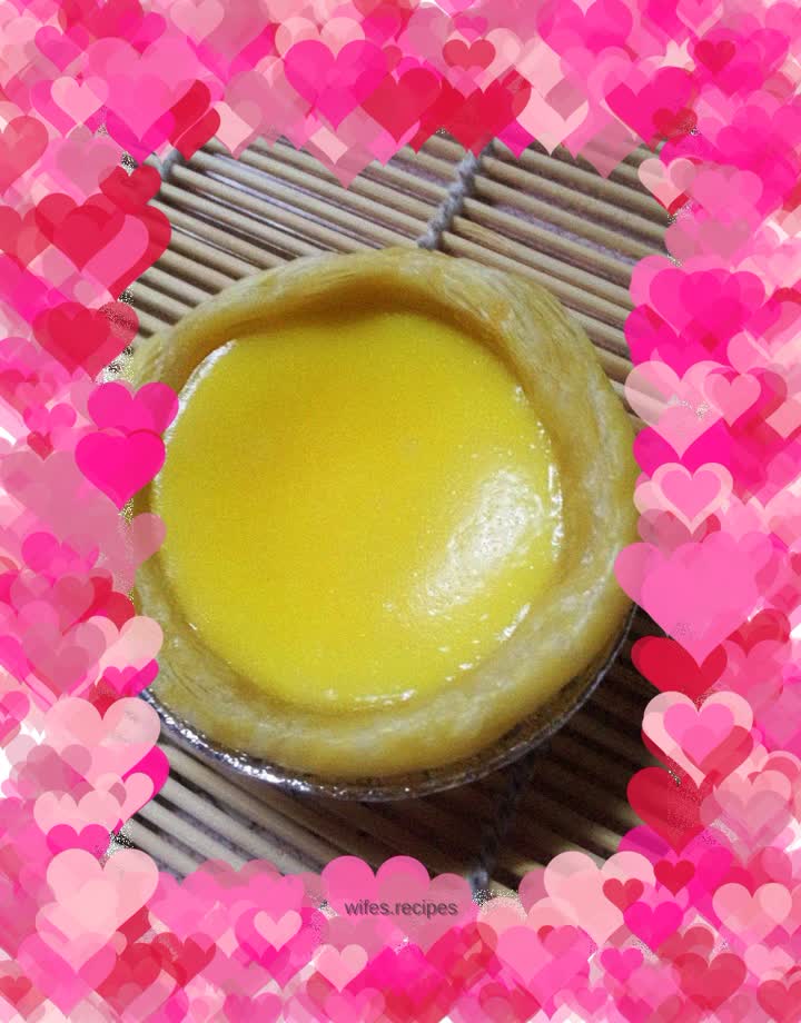 Golden and tender – bread machine version of egg tarts