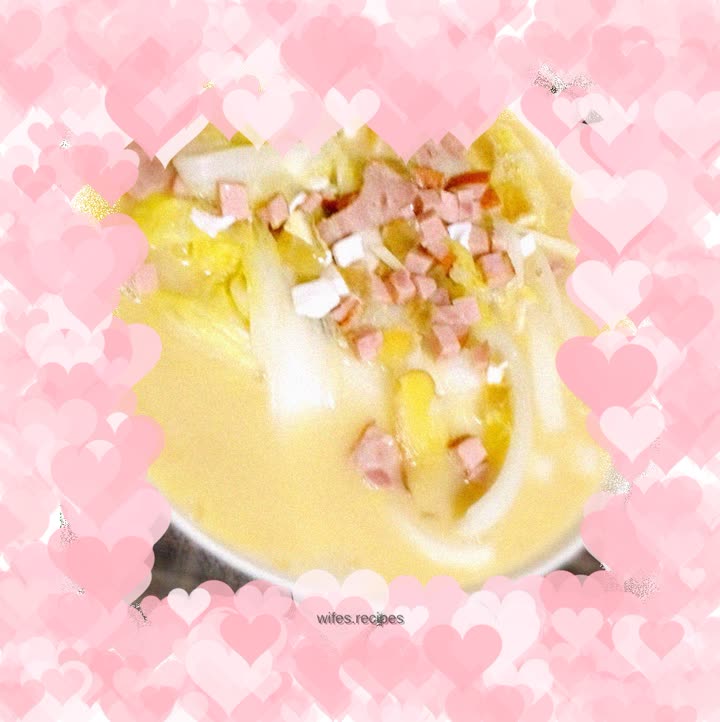 Baby cabbage in soup