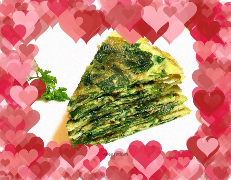 Spinach Omelette