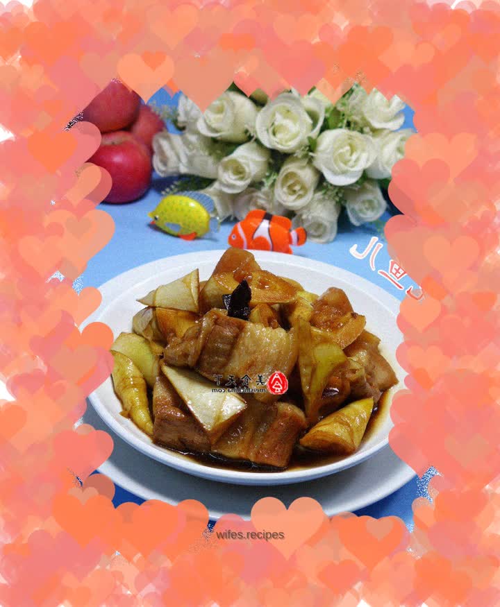 Braised Pork Belly with Thunder Bamboo Shoots