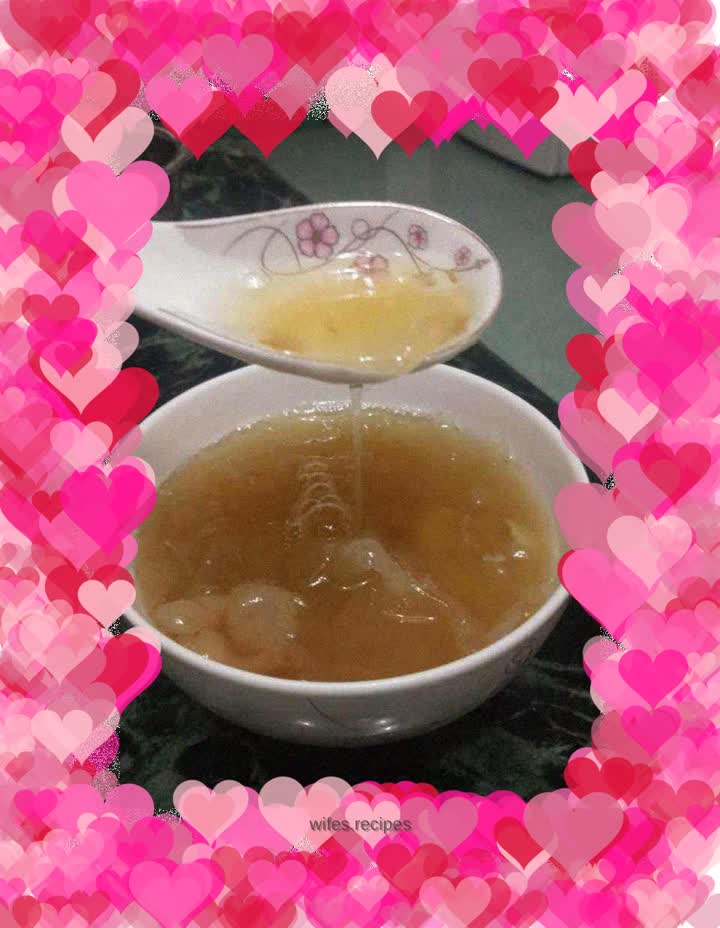 Snow Fungus Sugar Water (Teach you how to cook glutinous Snow Fungus Soup)