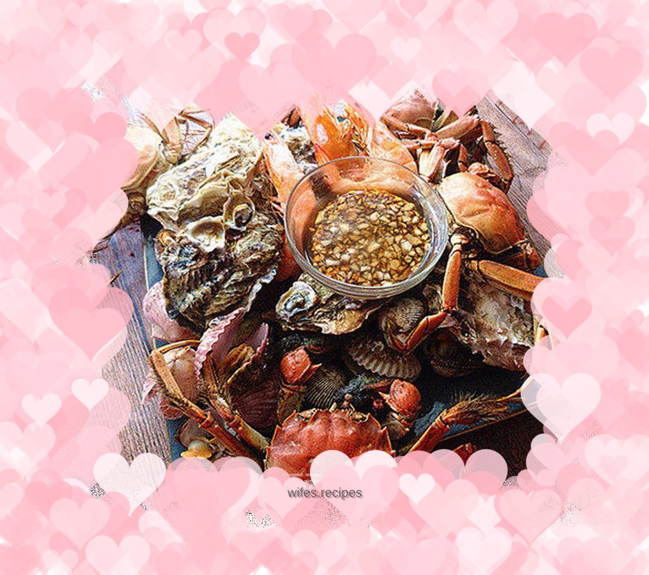 Steam crab and small seafood