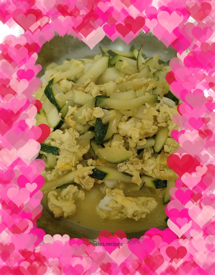 Scrambled Eggs with Pumpkin Shreds