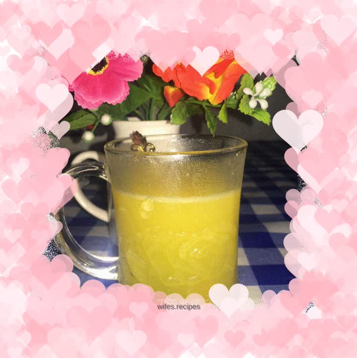 Freshly squeezed orange juice