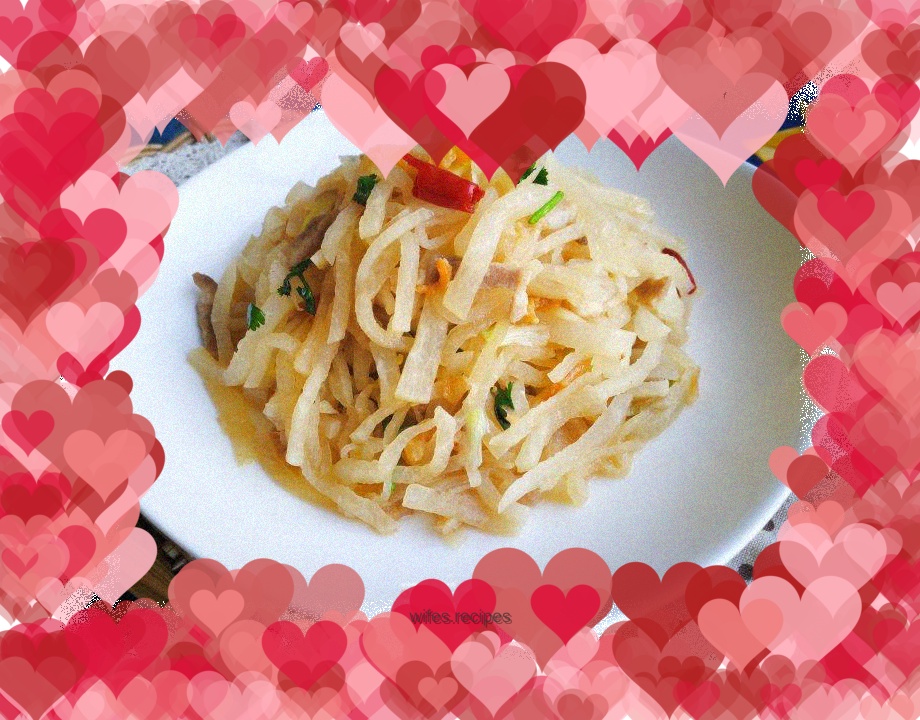 【Yantai】Shredded radish with dried shrimps