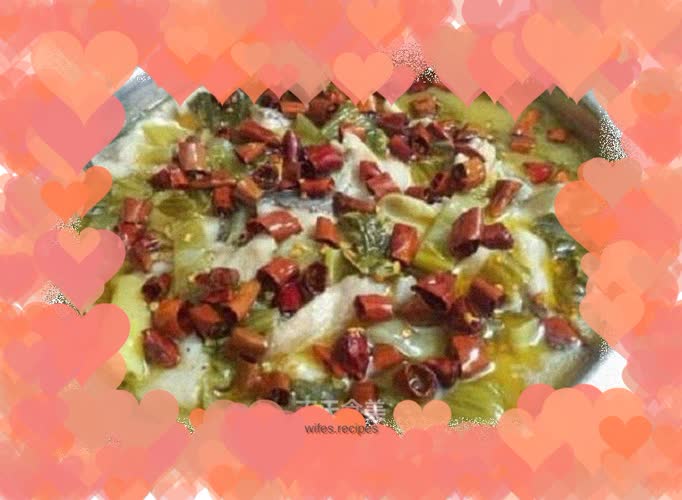 The sour Qingjiang fish, sauerkraut and glutinous rice go best together