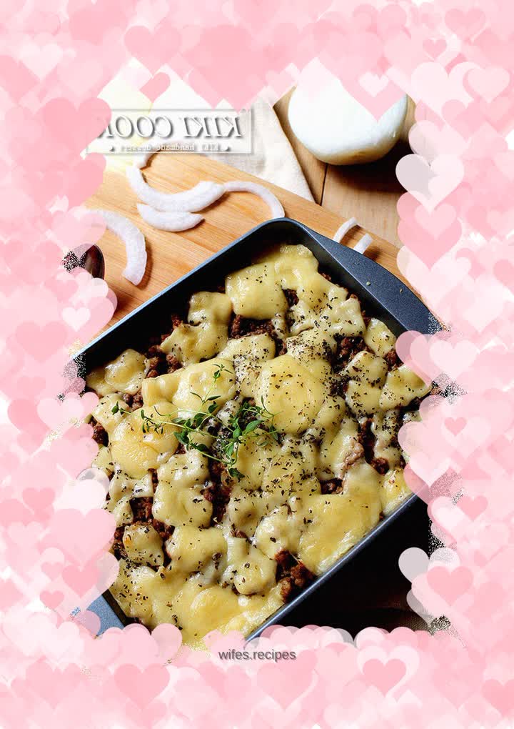 Minced Pork Baked Rice