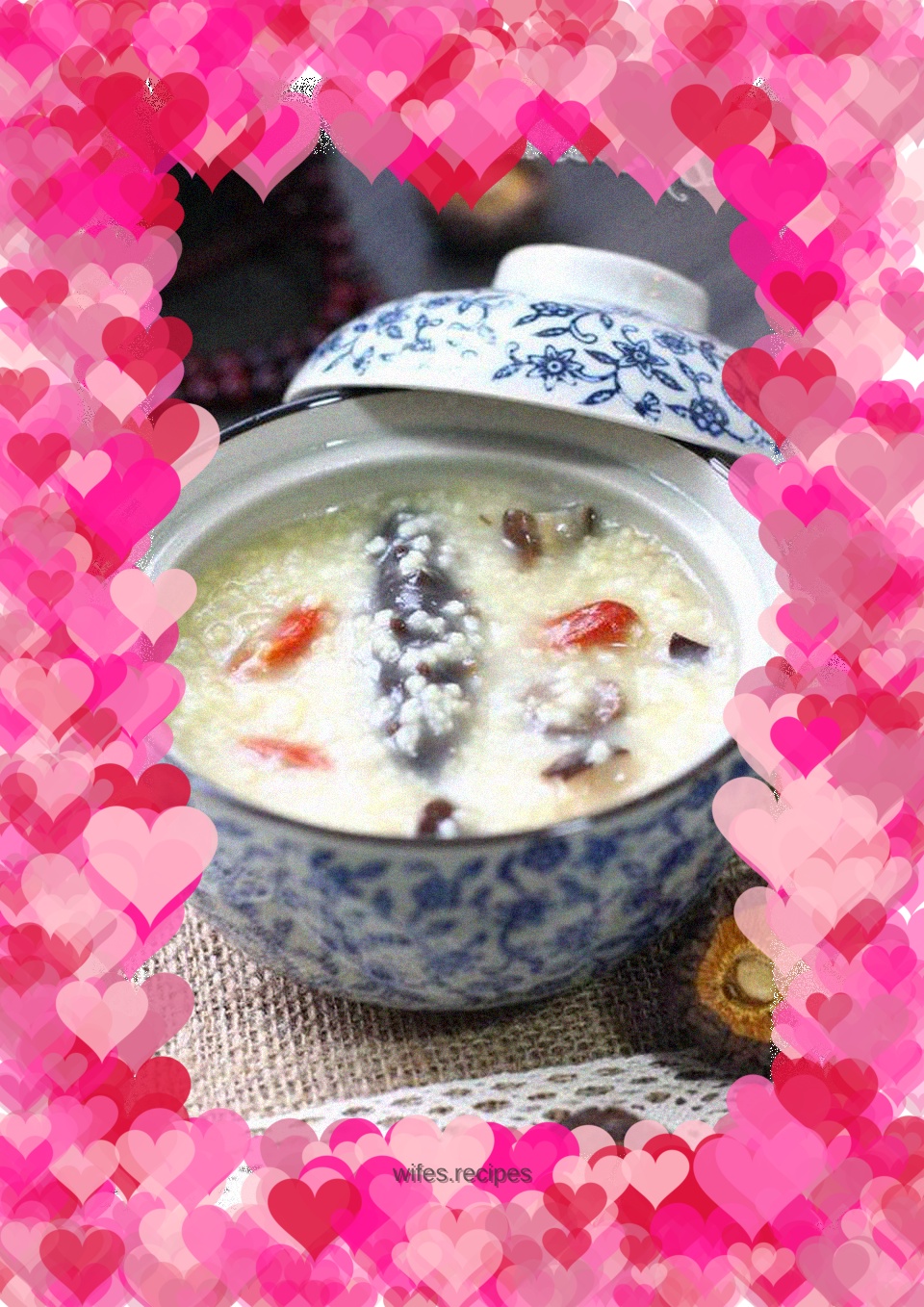 Sea cucumber, mushroom and millet porridge——the most common and nutritious way to eat sea cucumber
