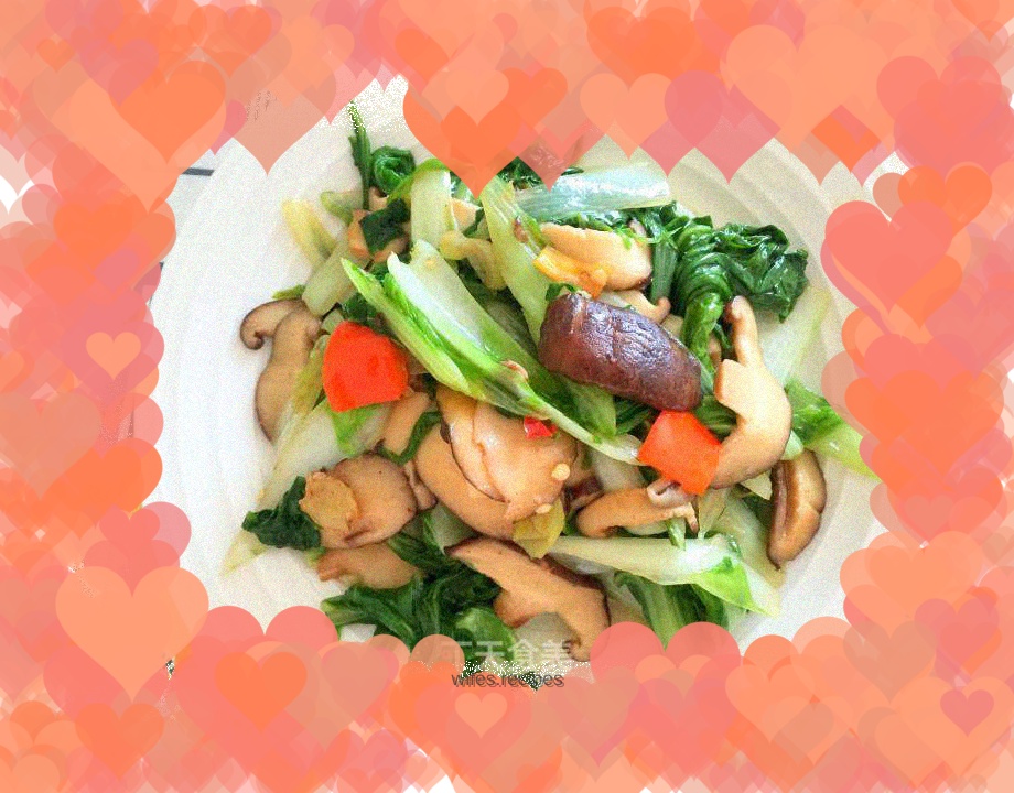 Mushroom and cabbage