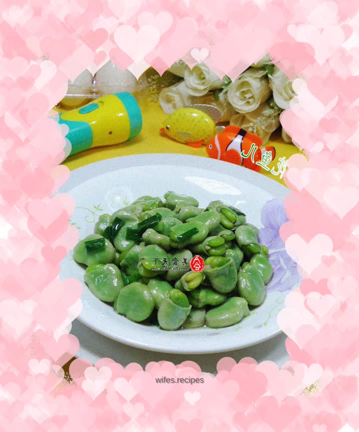 Chives and Broad Beans