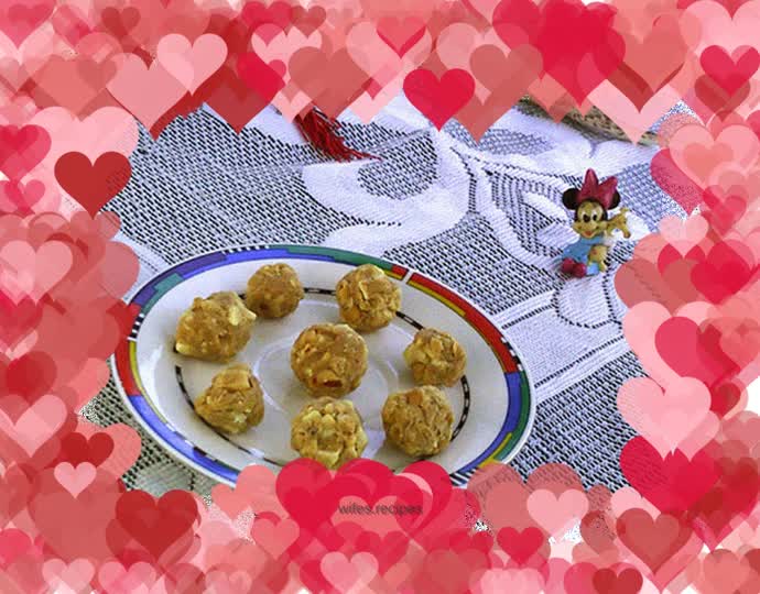 Alpine milk peanut balls