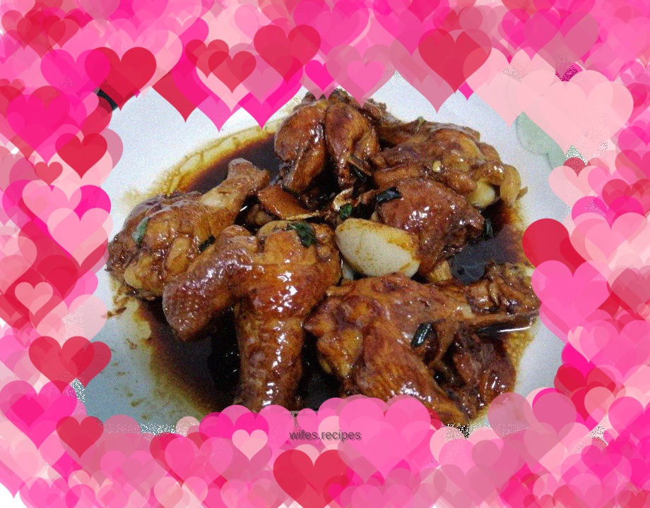 Three cups of chicken wing roots