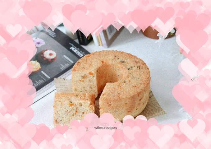 Salted Egg Pork Floss Chiffon