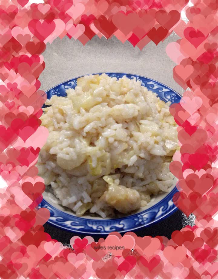 Chinese cabbage fried rice