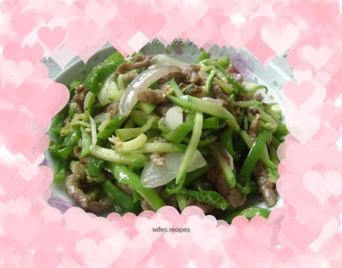 Stir-fried shredded pork with home-cooked vegetables