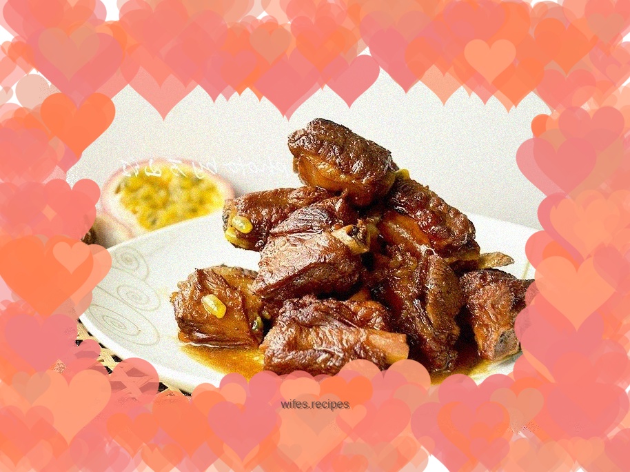 【Henan】Passion Fruit Braised Pork Ribs