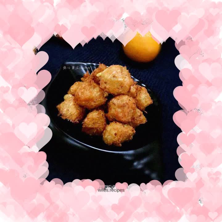 Fried Vegetarian Carrot Meatballs