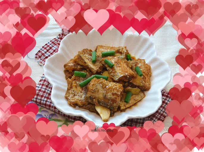 Braised hairtail fish