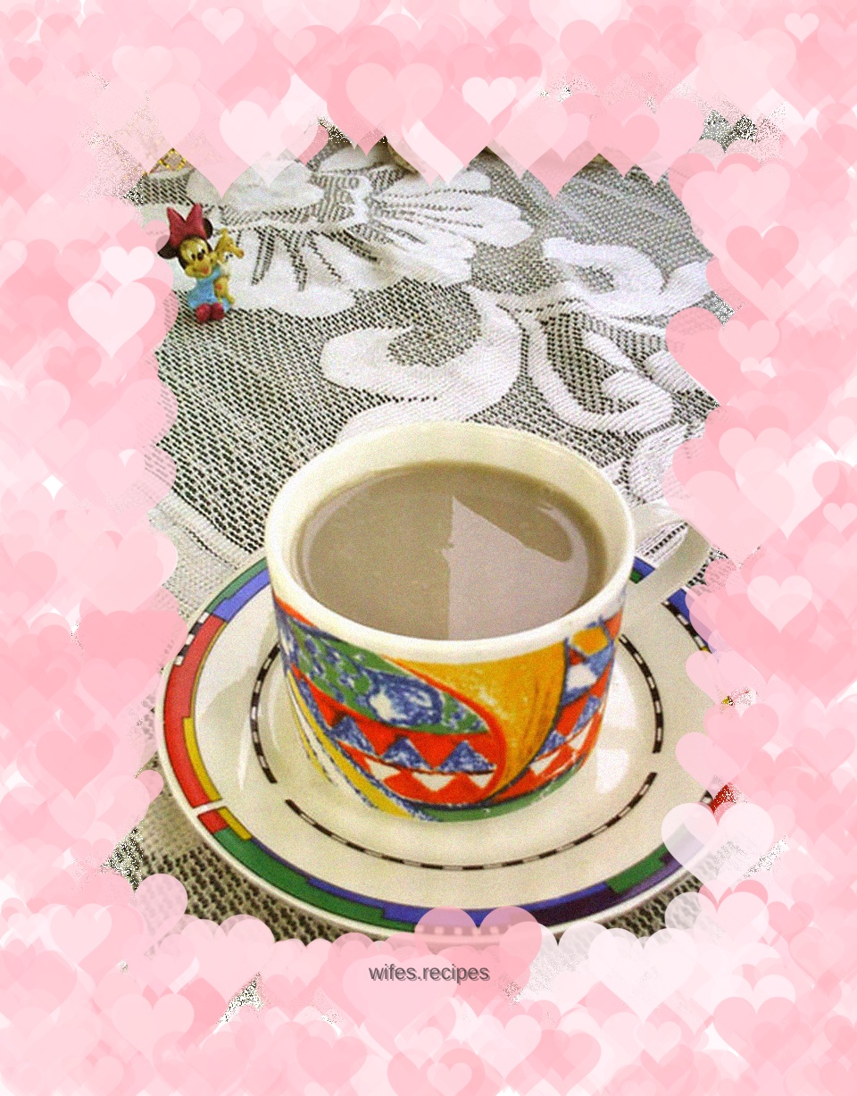 Green and red bean milk