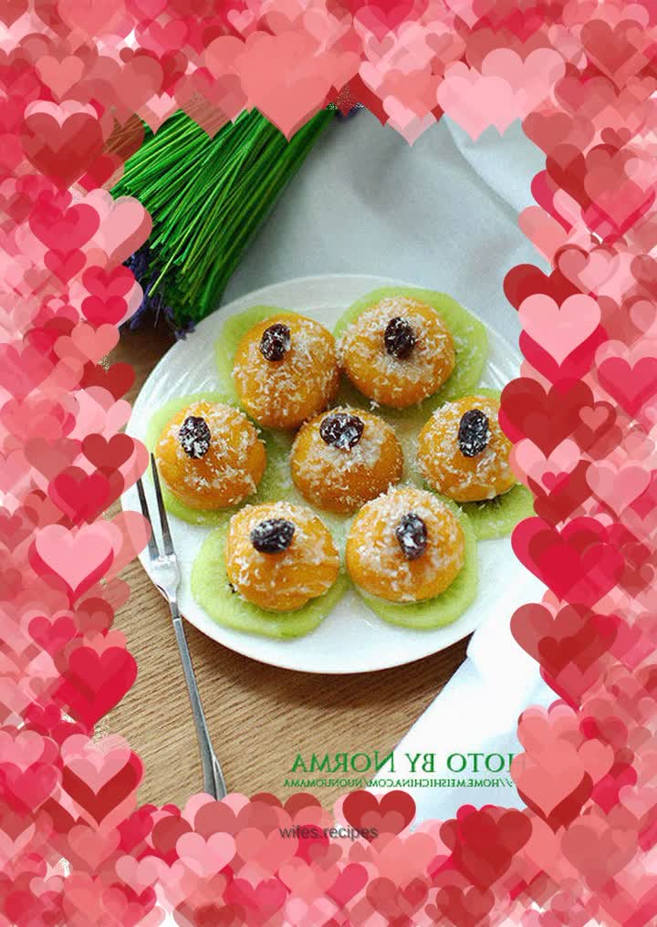 Milky Sweet Potato Balls