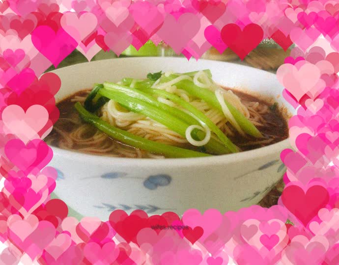 Simple family version of noodles [10-minute dish]