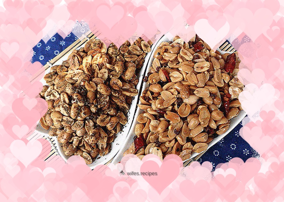 Double-flavored peanuts - cumin peanuts + spicy peanuts