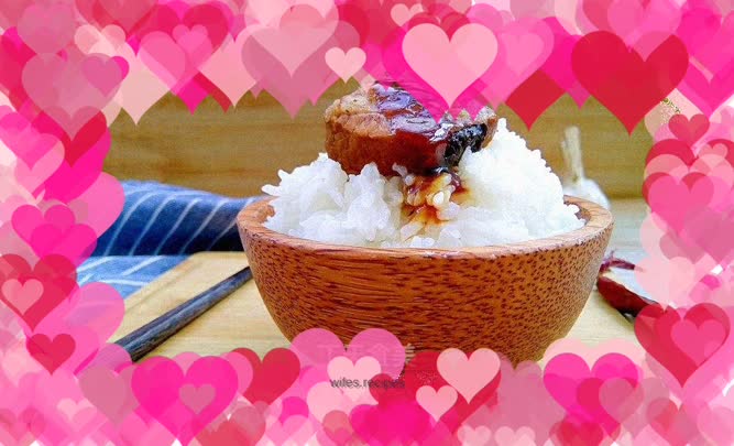 Teriyaki Pork Ribs Rice (Microwave)