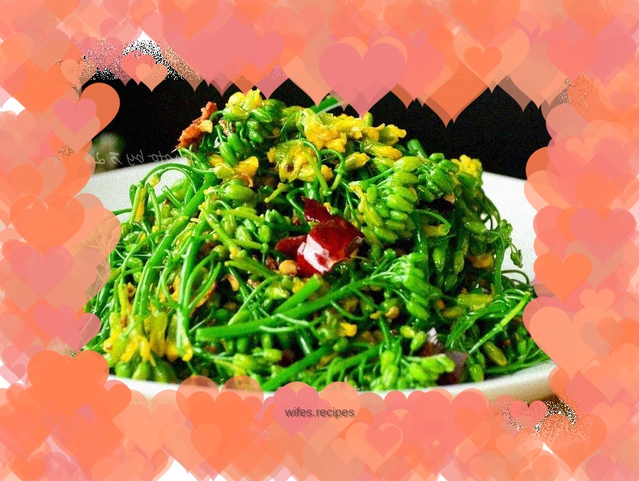 【Henan】Stir-fried rape flowers